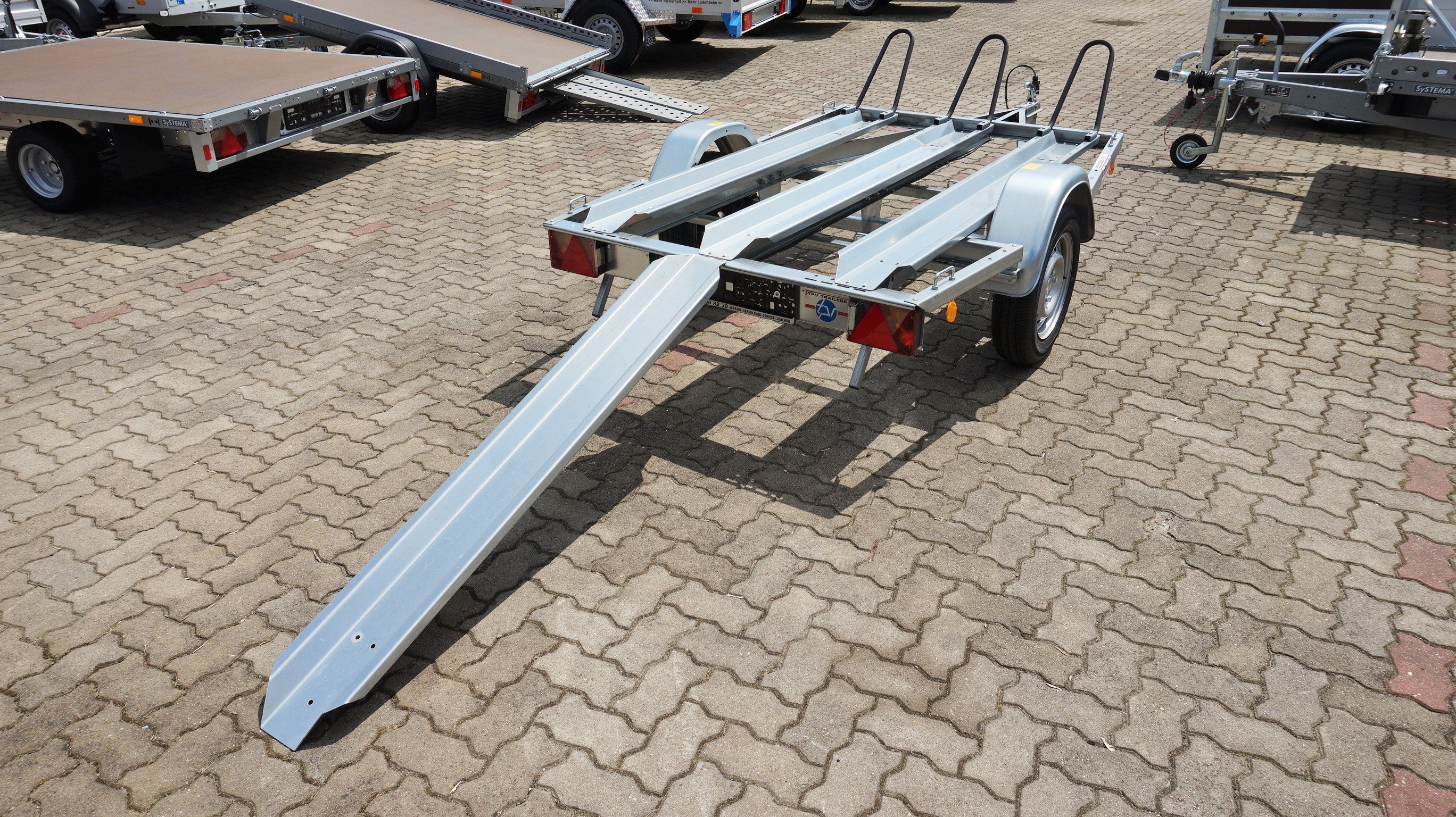 TPV MU 2 750kg Motorradanhänger
